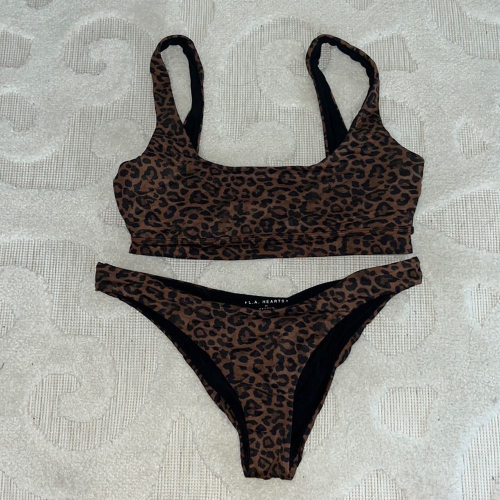LA Hearts bikini set